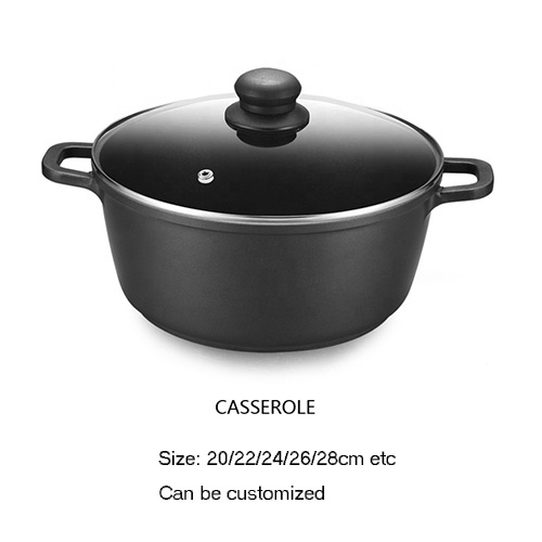 wholesale die-cast aluminum cooking pot