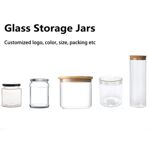 glass storage jar wholesale factory