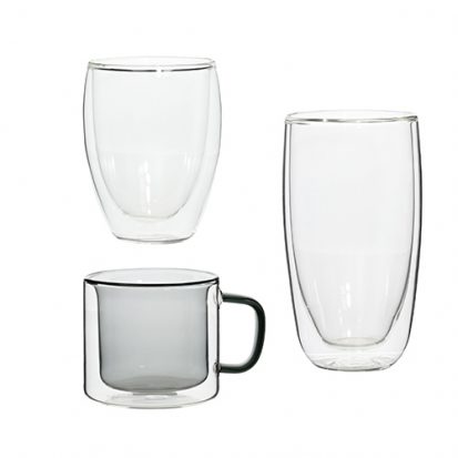 double-walled coffee mug glasses for sale