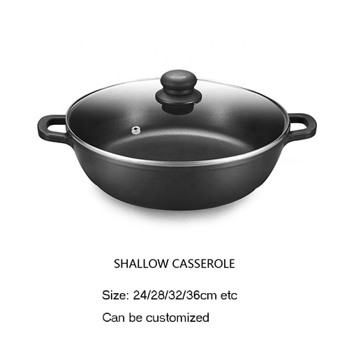 wholesale die-cast aluminum cooking casserole