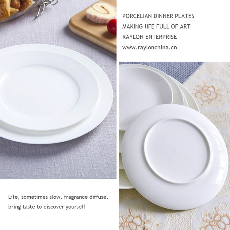 white porcelain dinner plates bulk sale