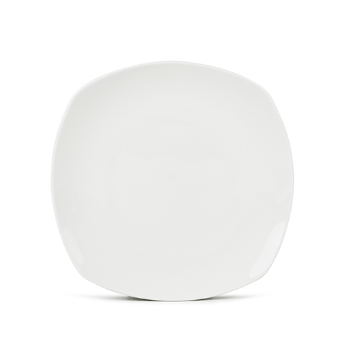 round square white bone china dessert plates wholesale
