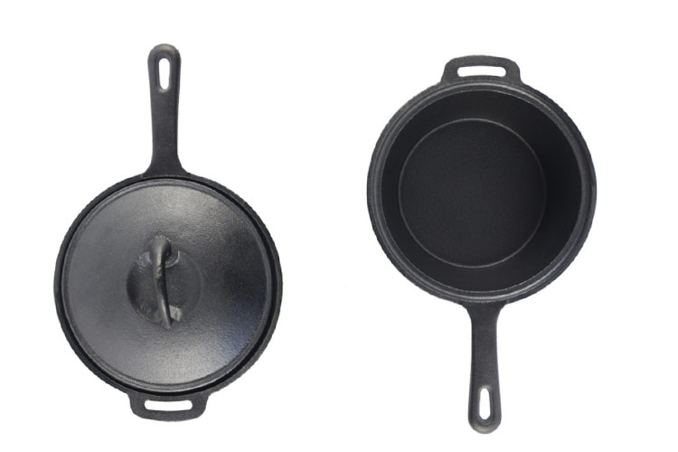black cast iron cooking saucepan wholesale