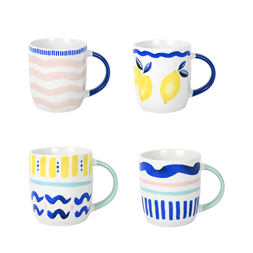 oem porcelain Riviera mugs