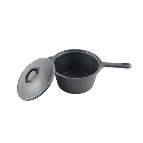 black cast iron saucepan for sale