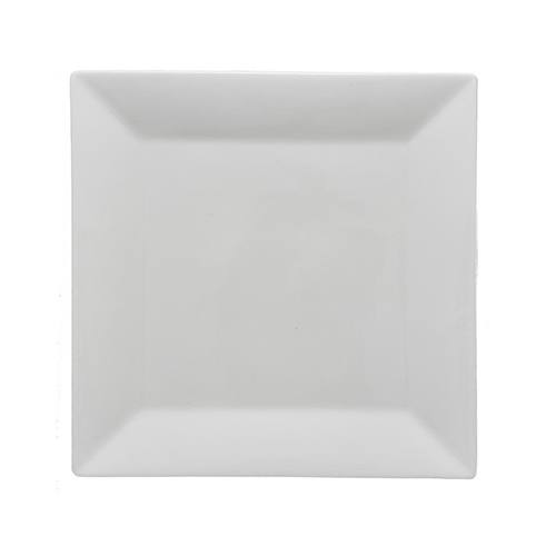 bulk buy white porcelain square ceramic plates