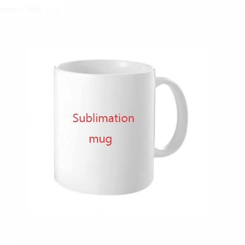 plain white sublimation mugs wholsale supplier