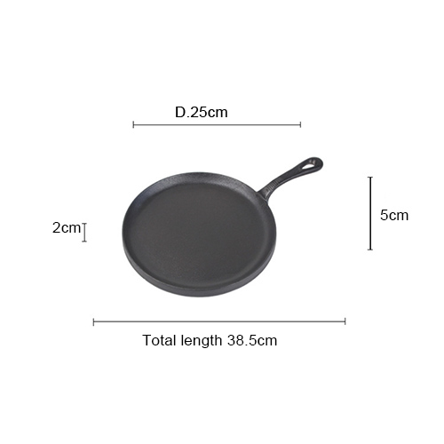 black cast iron frying pan wholesale