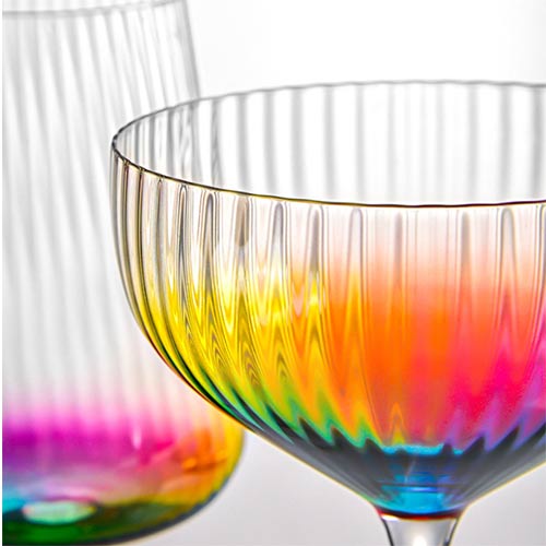 embossed crystal drink glassware supplier
