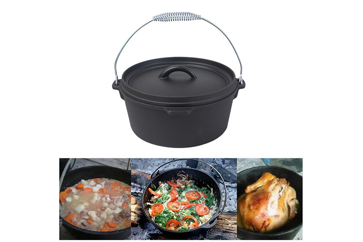 pre-seasoned cast iron cauldron supplier