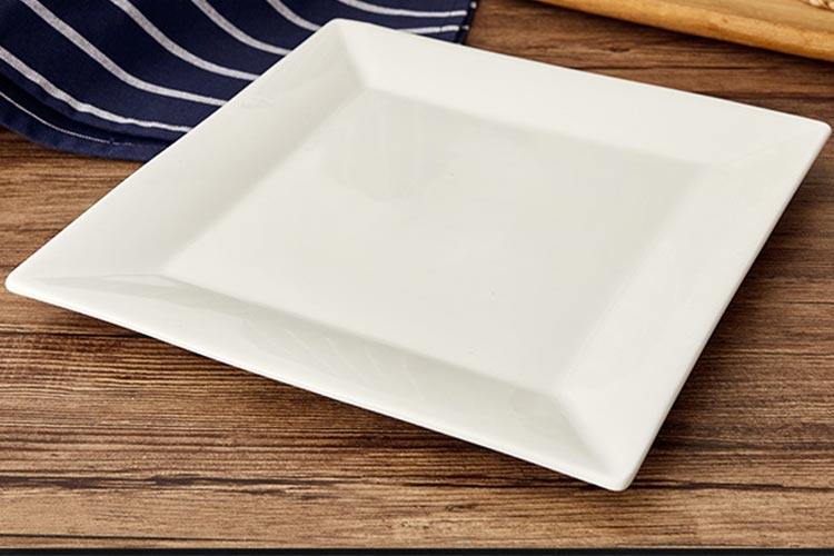 wholesale porcelain square dinner plates
