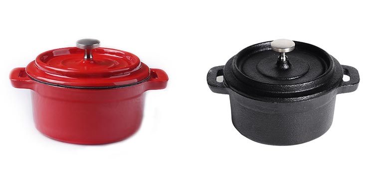 mini cast iron cooking pots