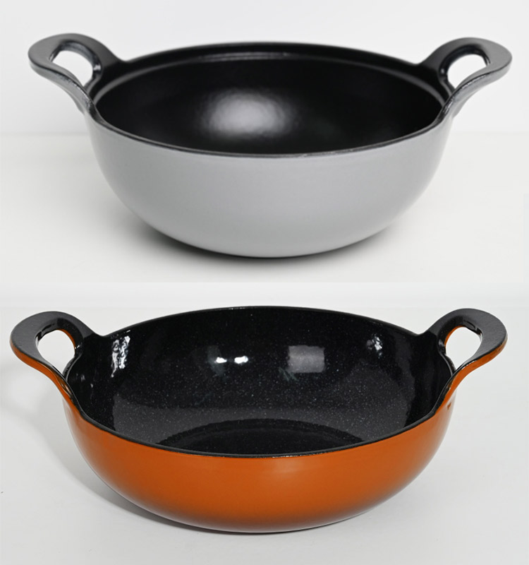 enameled cast iron wok wholesale