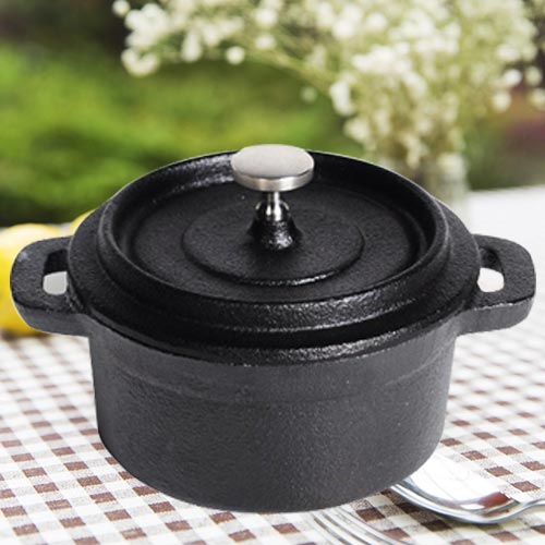 OEM Mini Cast Iron Pots With Lids Raylon