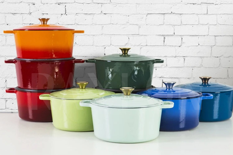 wholesale 5 liter cast iron casserole dish