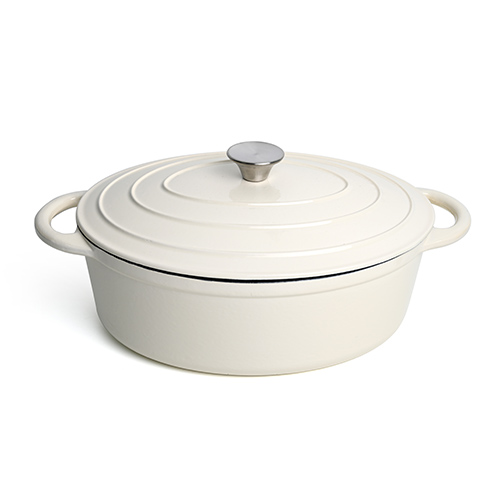 oval cast iron casserole pot wholesale