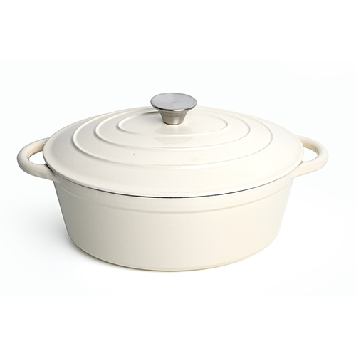 wholesale oval shape cast iron casserole