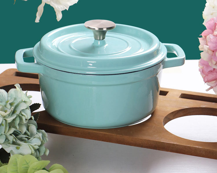 wholesale cast iron casserole pot with lid