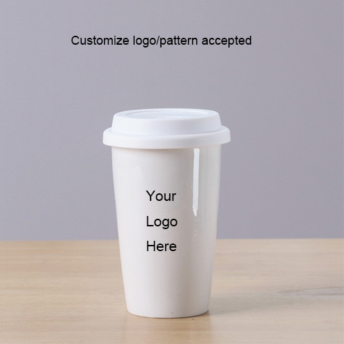 custom ceramic travel mugs with silicone lid