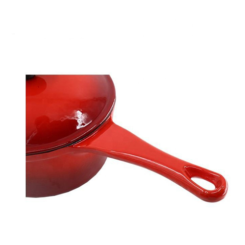 China enameled cast iron sauce pan