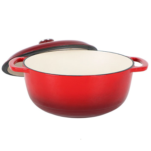 enameled cast iron casserole