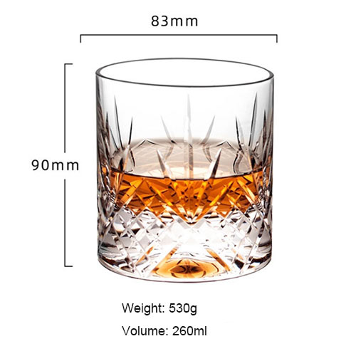 10oz crystal wine glasses wholesale