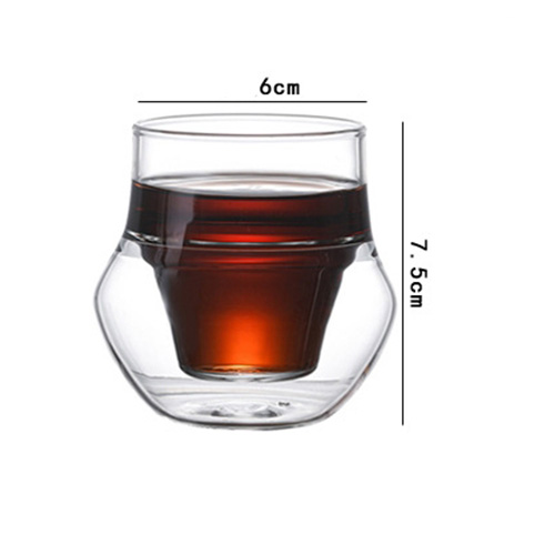wholesale double-wall glass cup