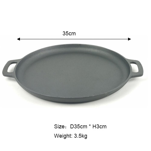 cast iron non-stick pizza pan wholesale