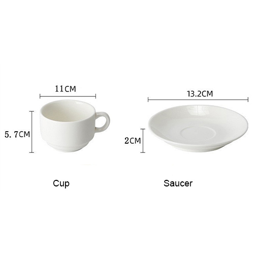 160ml espresso cup and saucer chinese supplier
