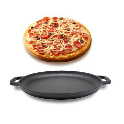 cast iron pizza baking pan wholesale supplier