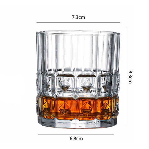 engraved Whiskey Glass for sale
