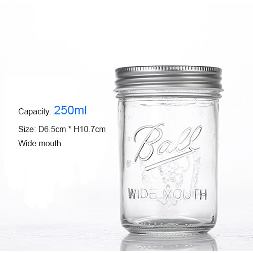 8oz glass mason jar for spice