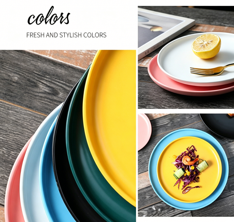 10inch catering plates ceramic wholesale price
