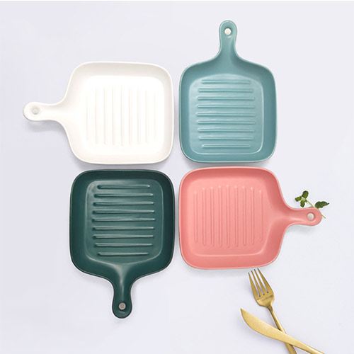wholesale ceramic bakeware tray