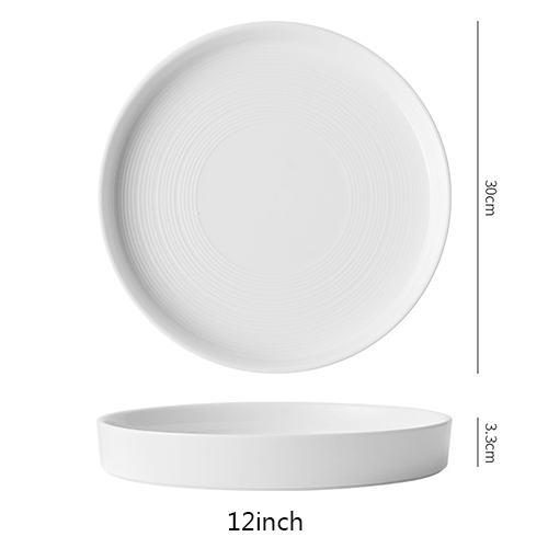 12inch dessert plate ceramic porcelain