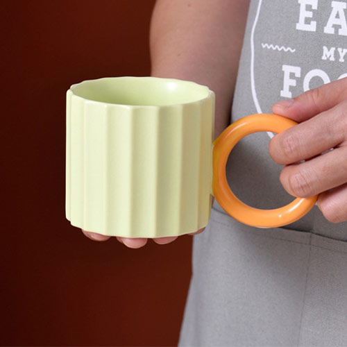 coffee mugs 10oz with round handle bulk sale