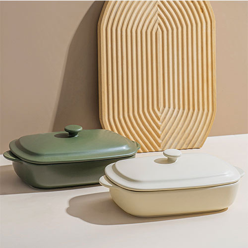 ceramic bakeware dish pan