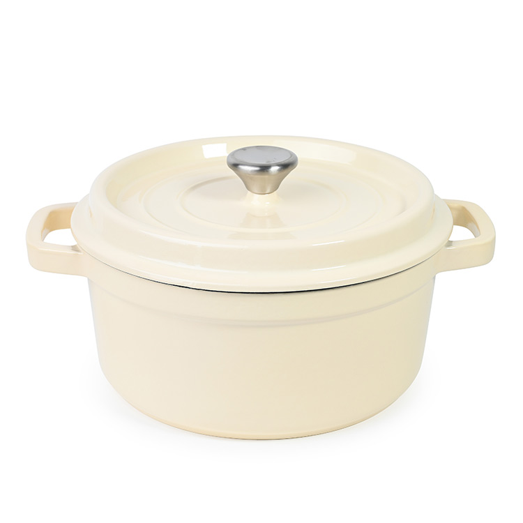 cream color 26cm enamel dutch oven price