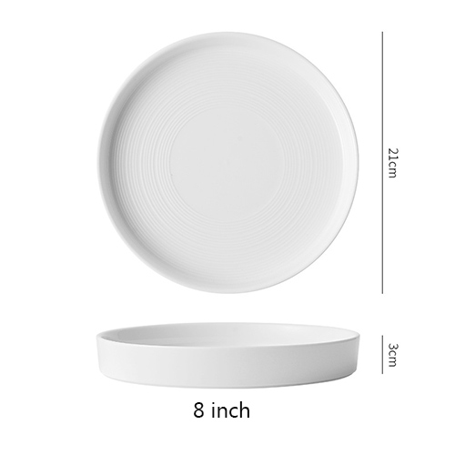 8inch restaurant ceramic plates