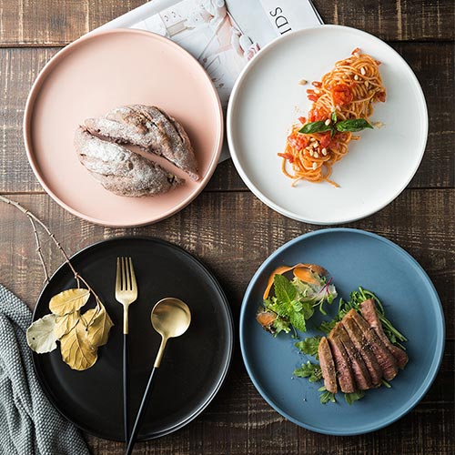 colored ceramic baking dish