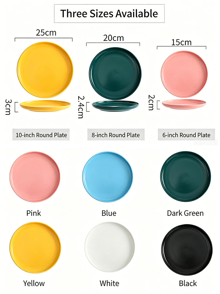 ceramic tableware plates wholesale