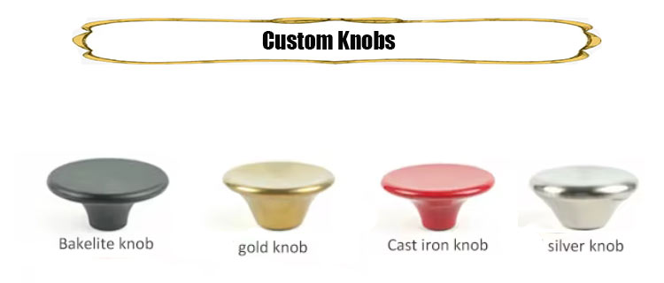 cast iron pot knobs custom
