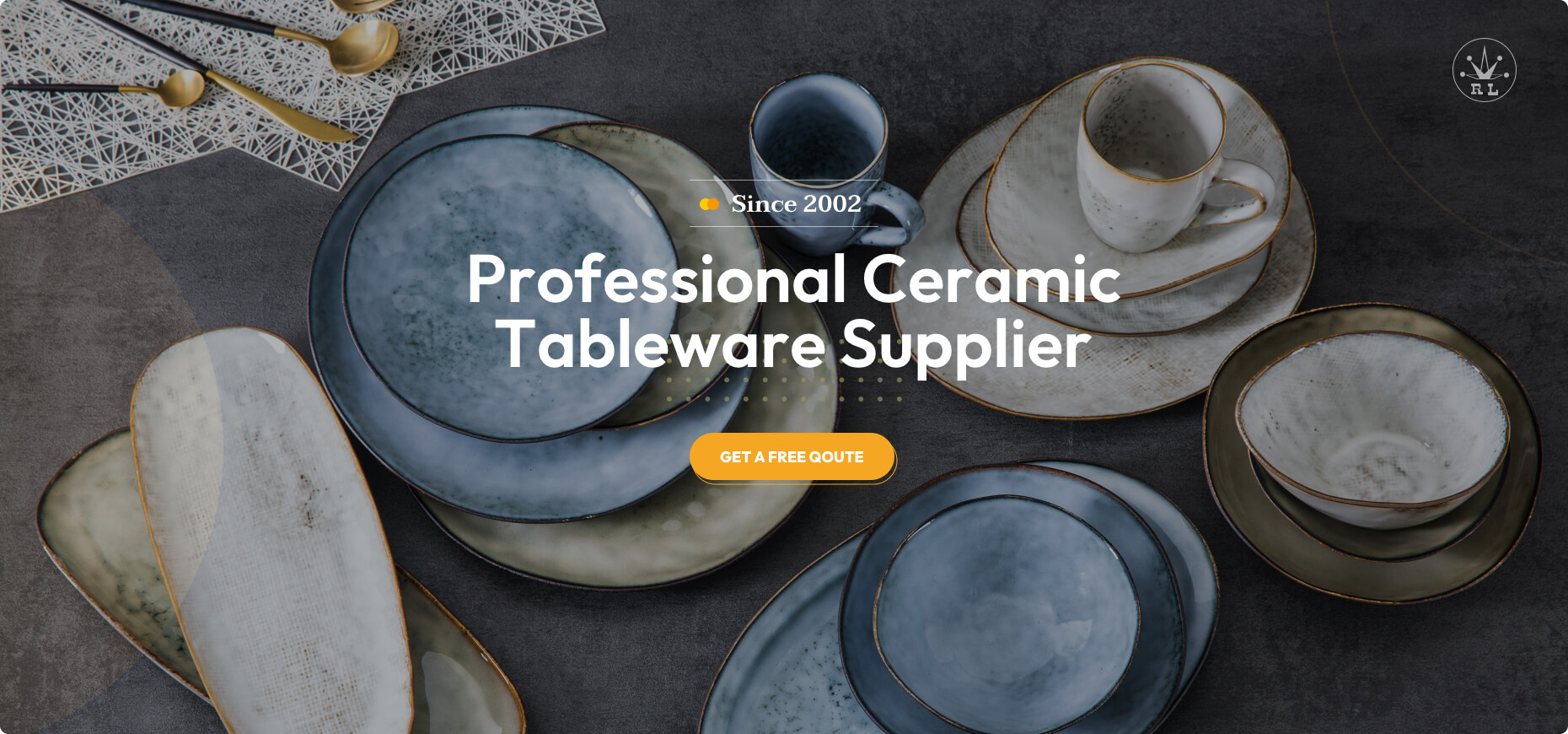 Rayware Tableware Logo Raylon - OEM ODM Dinnerware, Glassware and Kitchenware Supplier