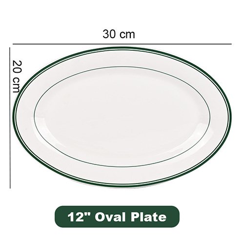dishwasher safe oval plate for sale