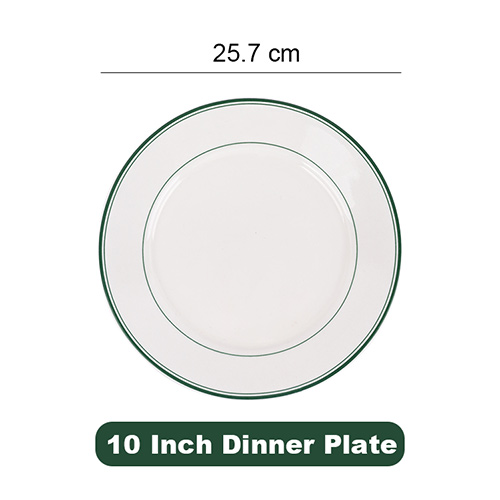 10inch round porcelain plate wholesale