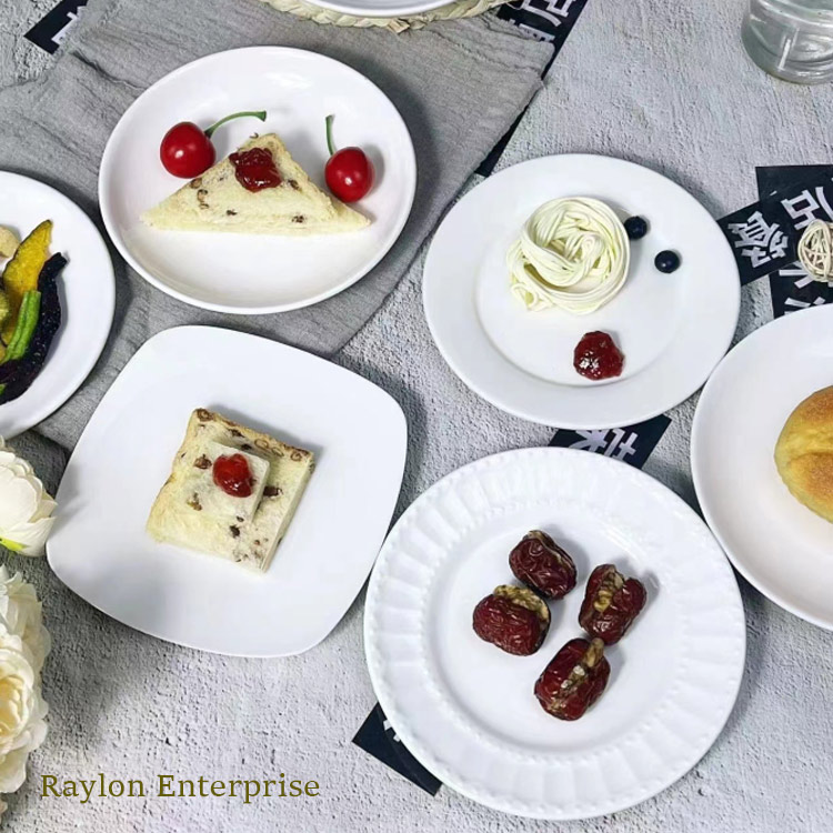 bulk buy white porcelain plates
