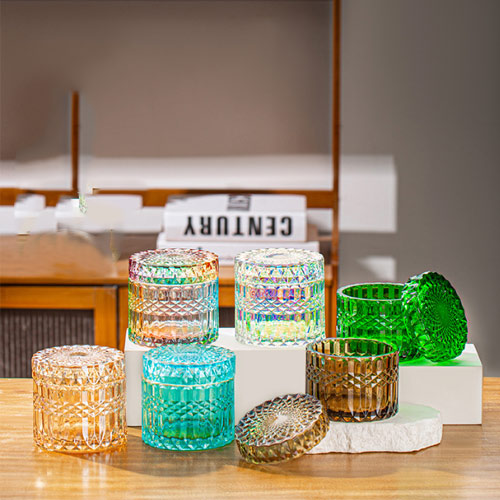 empty glass candle jars wholesale