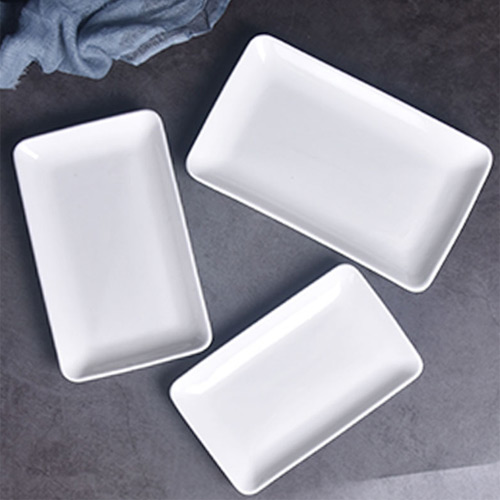 white rectangular plates for sale