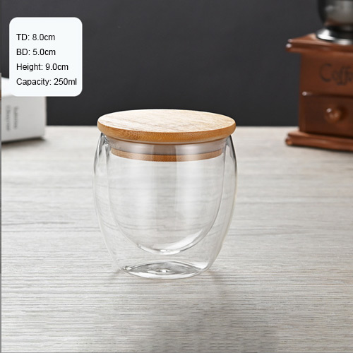 double-wall coffee cup with lid