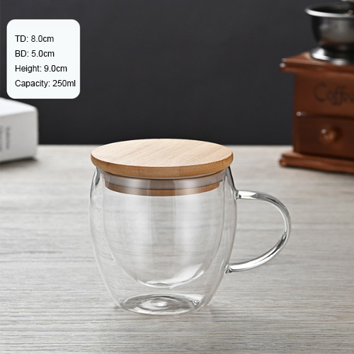250ml glass coffee mugs wholesale